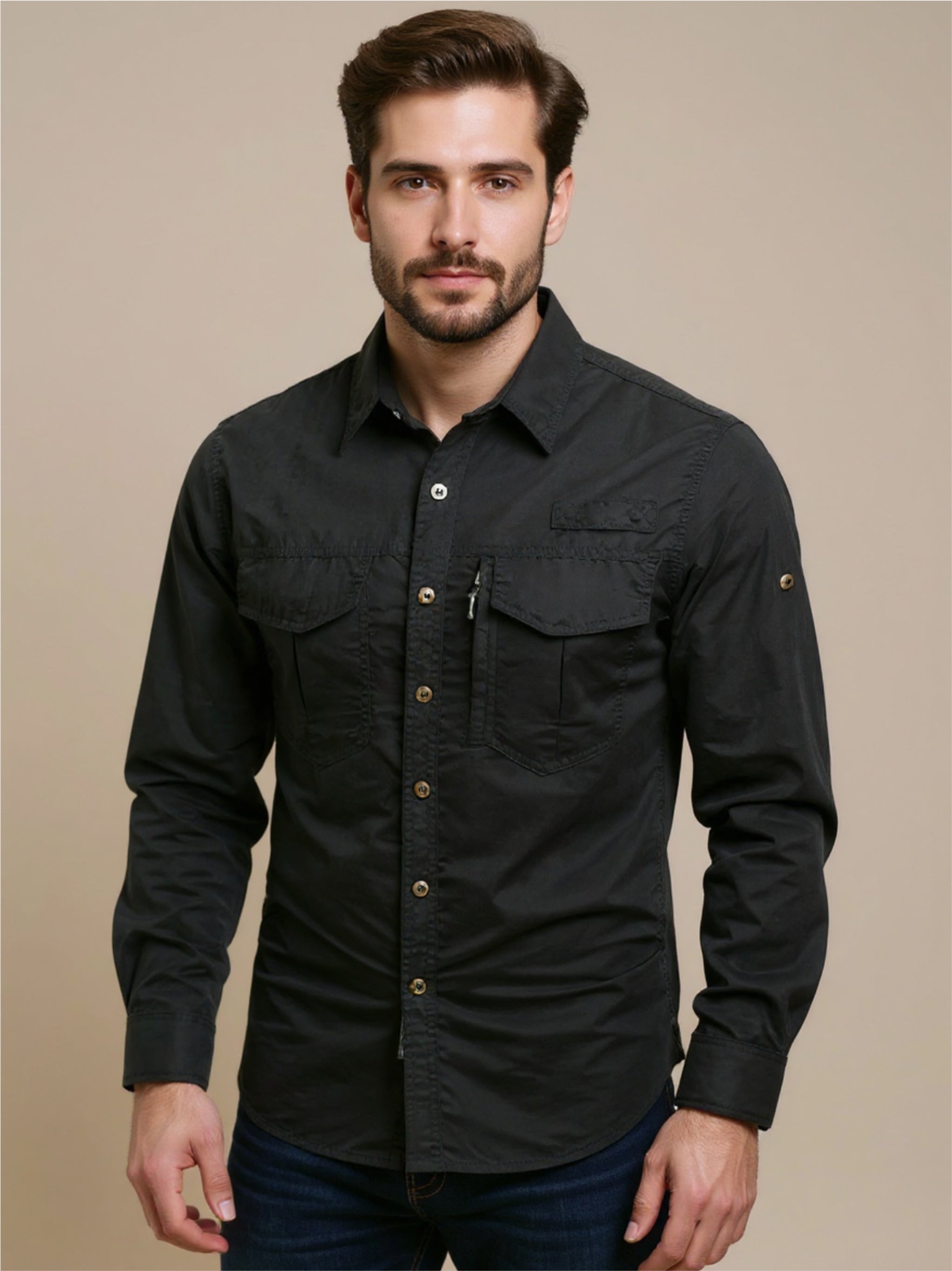 Button Up Long Sleeve Shirt