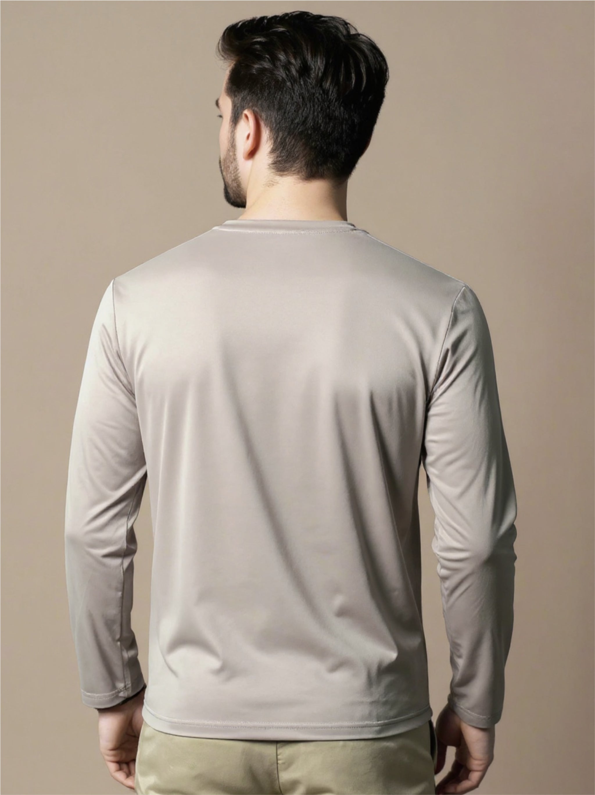 Round Neck Long Sleeve T-Shirt