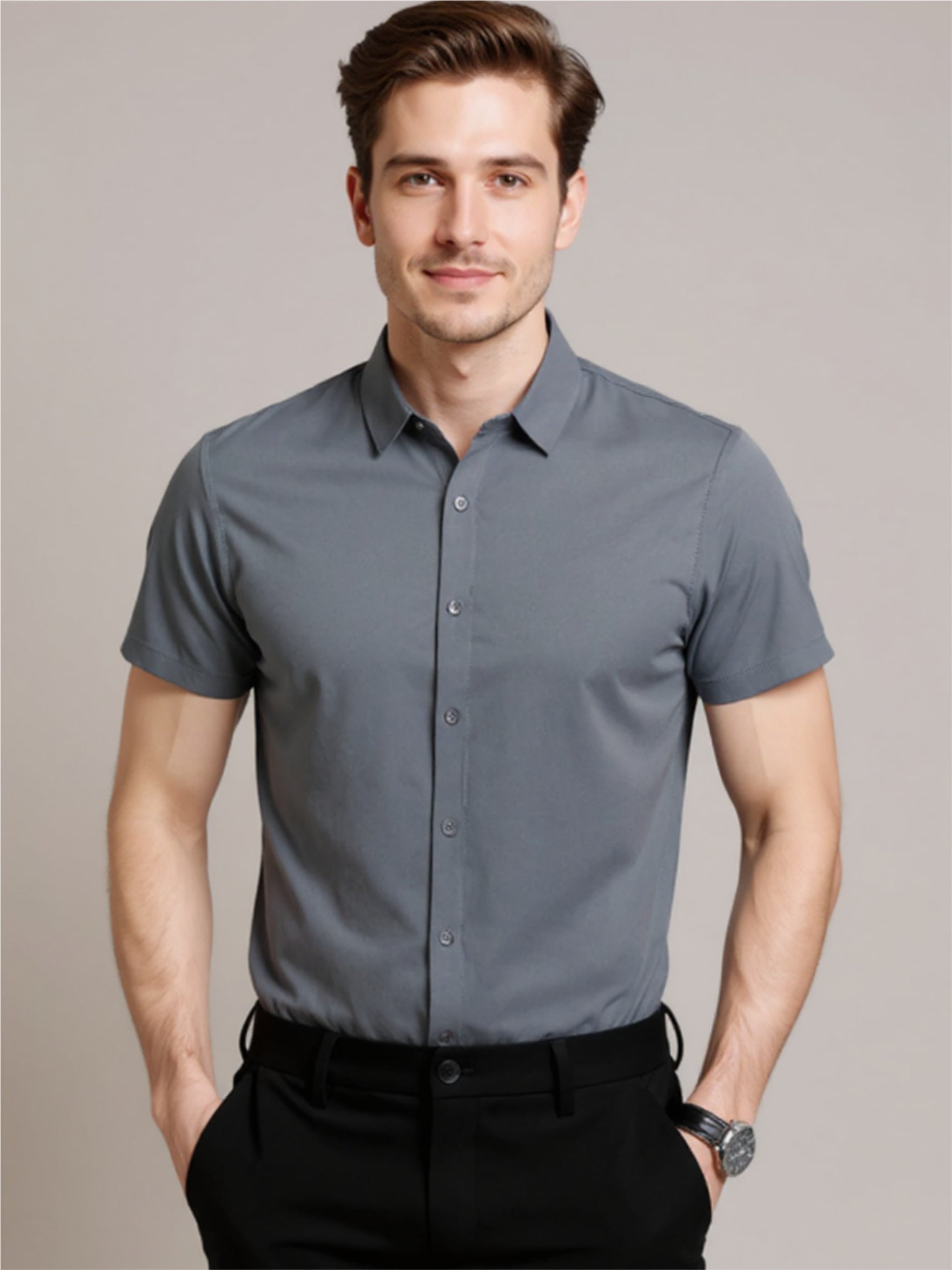 Short Sleeve Button Up Shirt