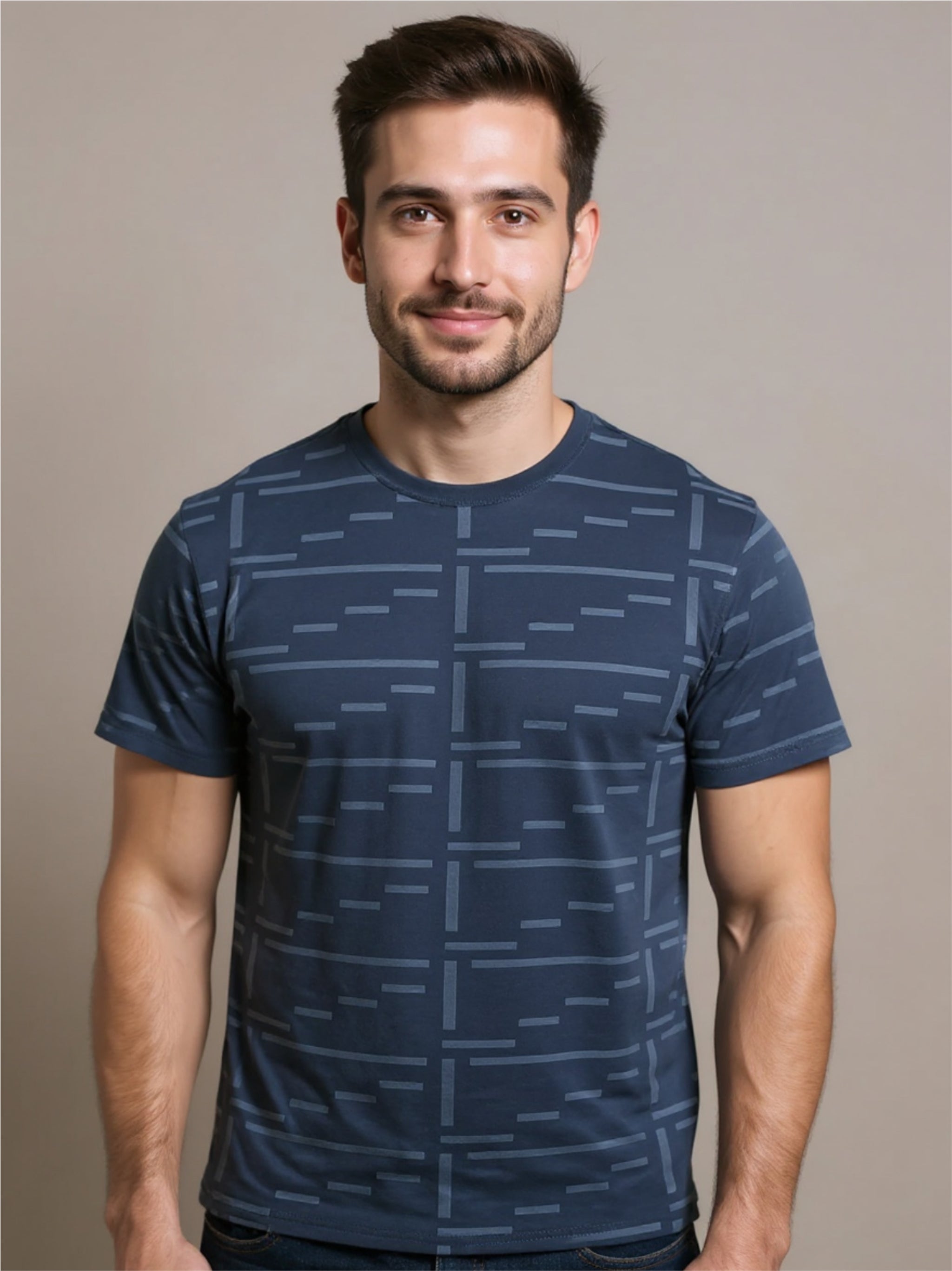 Round Neck Short Sleeve T-Shirt