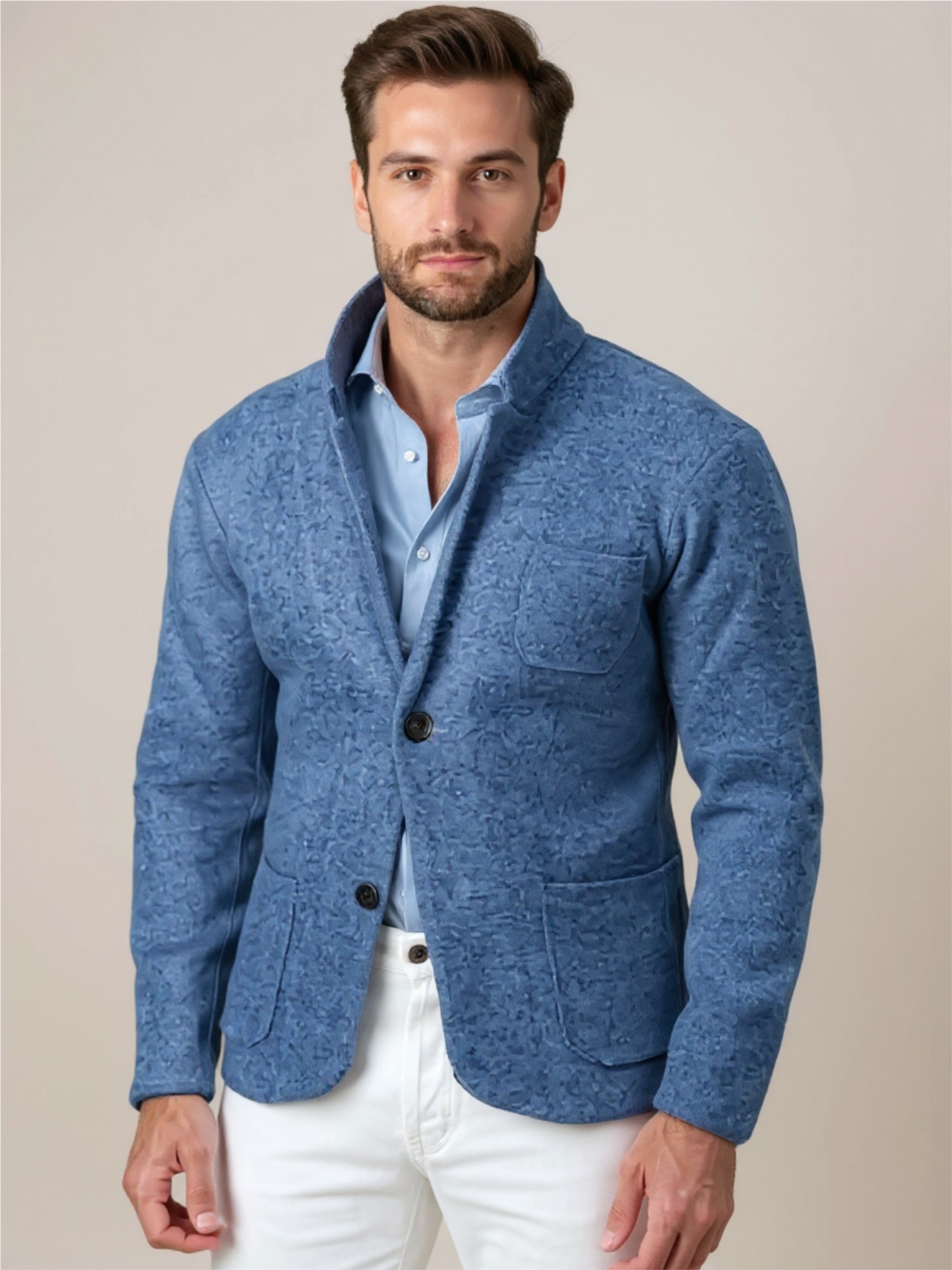 Stand Collar Blazer