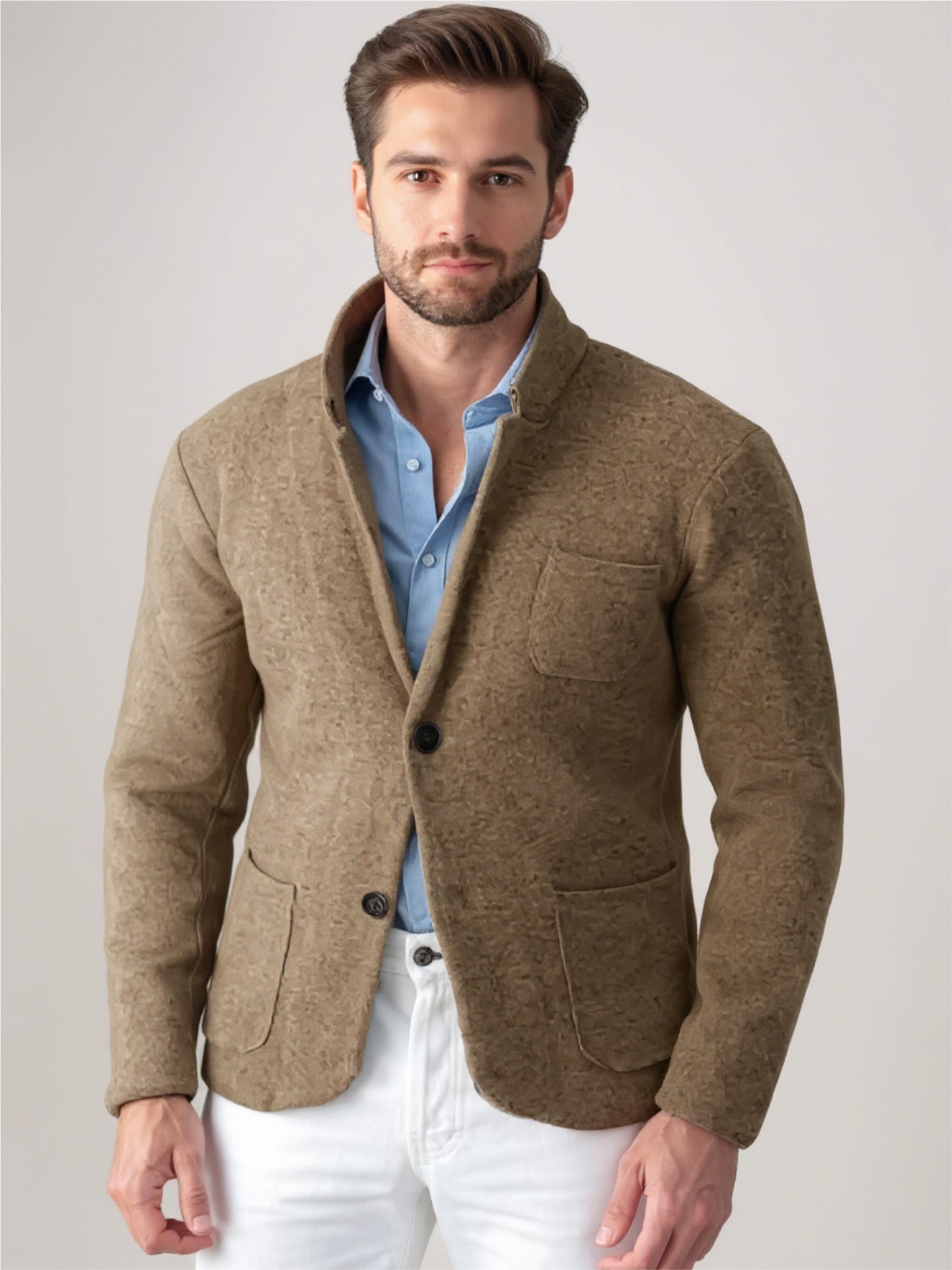 Stand Collar Blazer