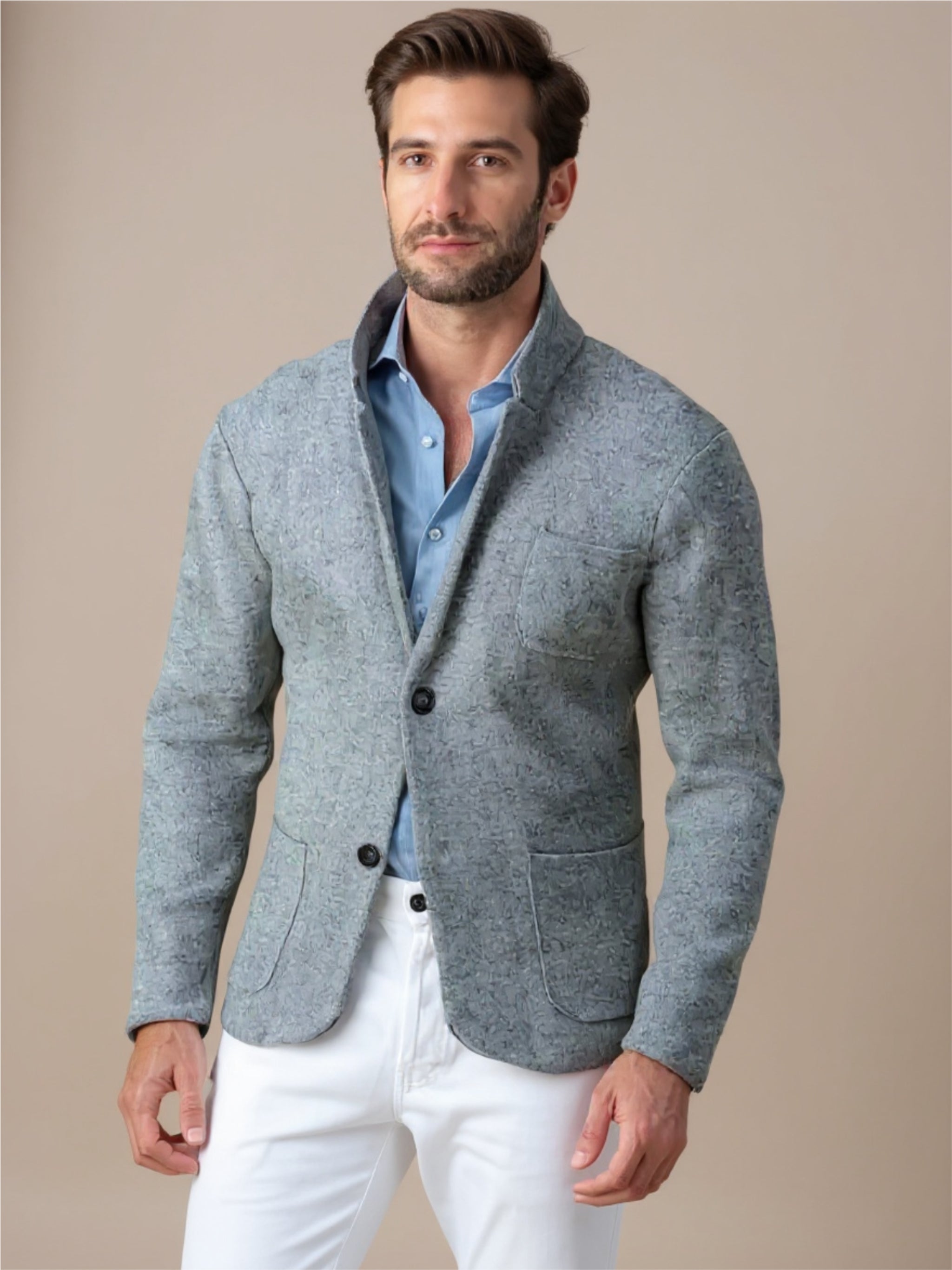 Stand Collar Blazer
