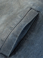 Washed Denim Bomber Jacket