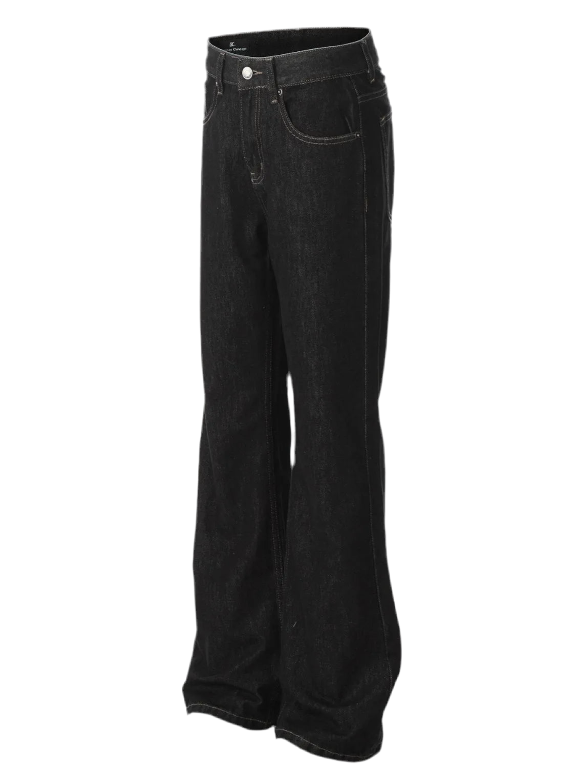 Wash Straight Leg Jeans