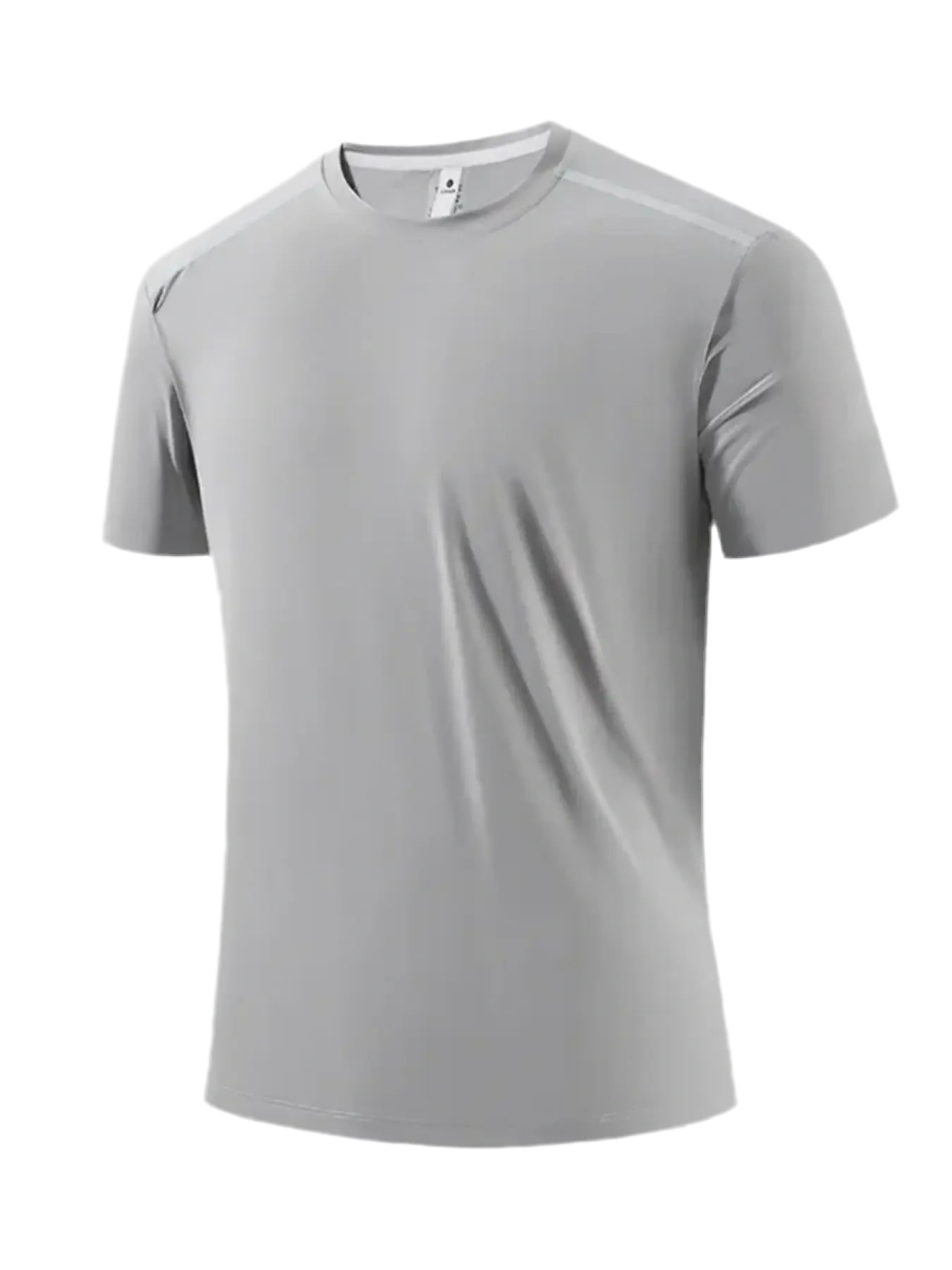 Round Neck Short Sleeve Active T-Shirt