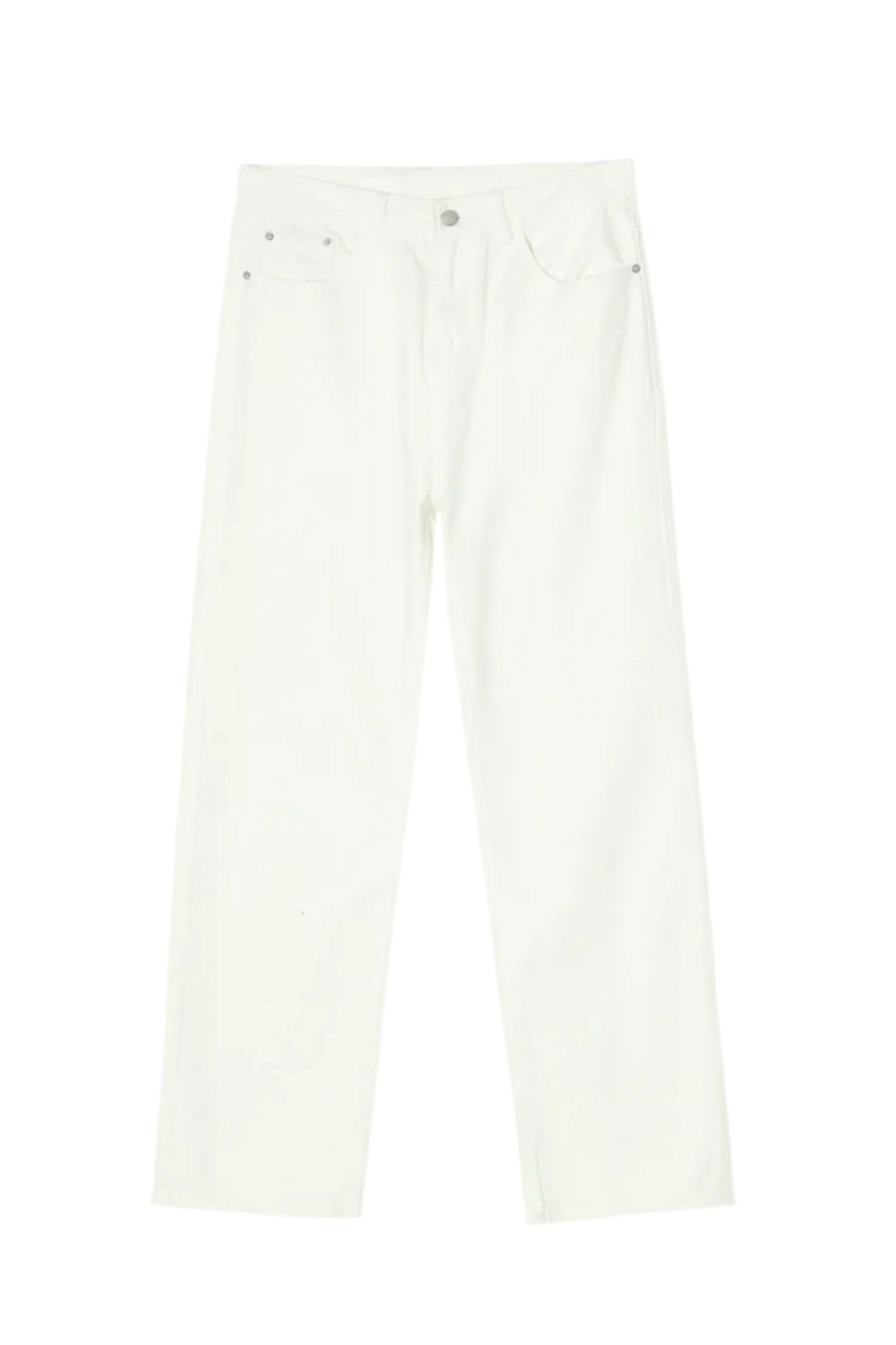 Straight Leg Jeans with Pockets