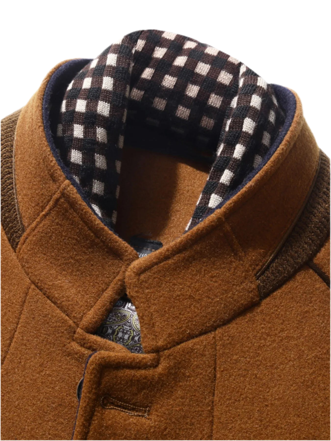 Quilted Inner Long Sleeve Coat