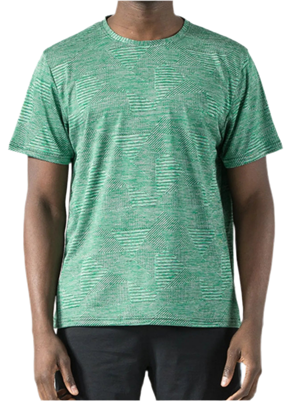 Round Neck Short Sleeve Active T-Shirt
