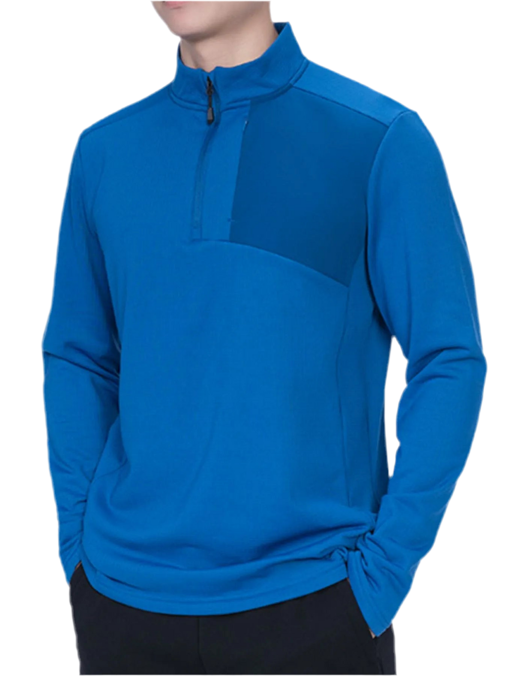 Quarter Zip Long Sleeve Top