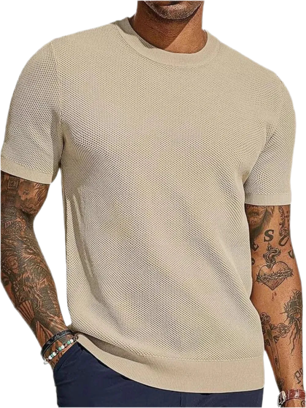 Round Neck Short Sleeve T-Shirt
