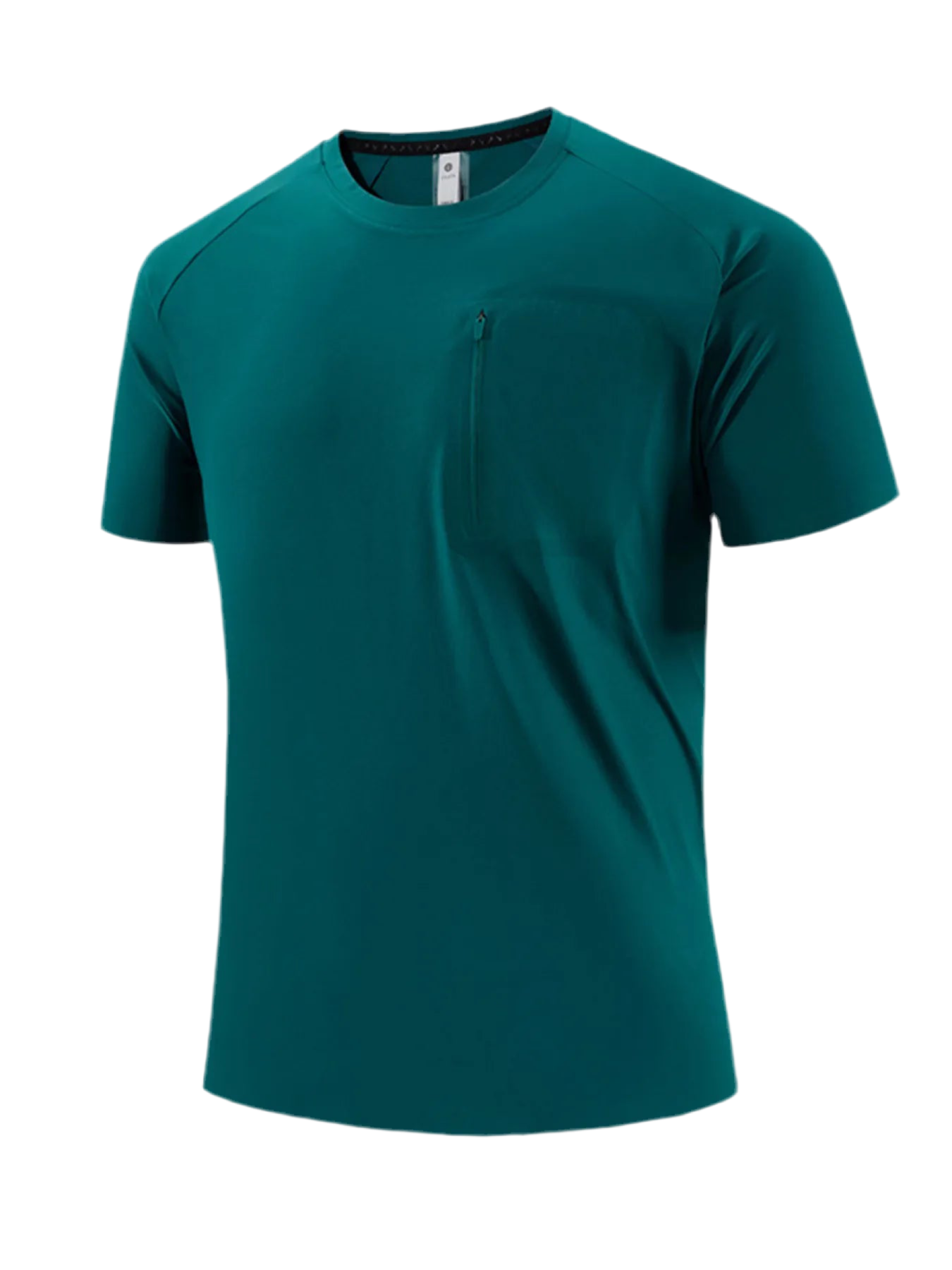 Quick-Dry T-Shirt with Zipper Pocket