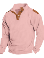 Quarter Snap Long Sleeve Top