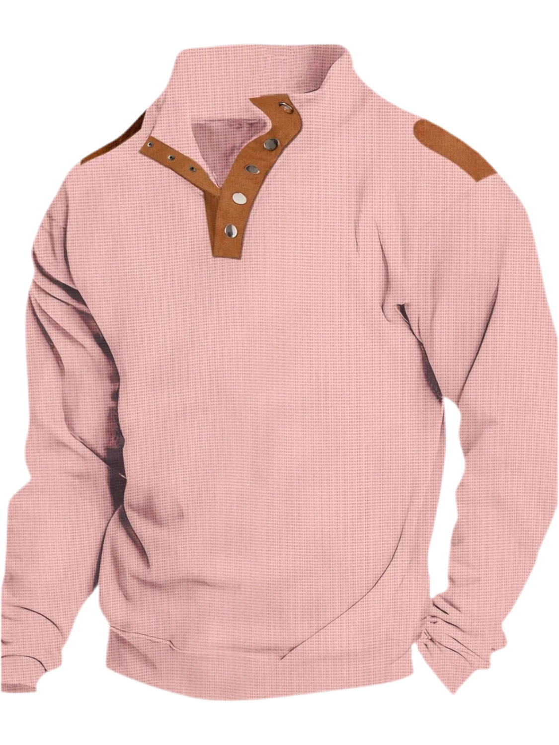 Quarter Snap Long Sleeve Top
