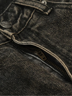 Distressed Straight Leg Jeans