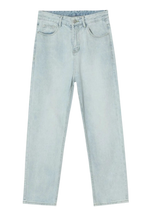 Straight Leg Jeans with Pockets