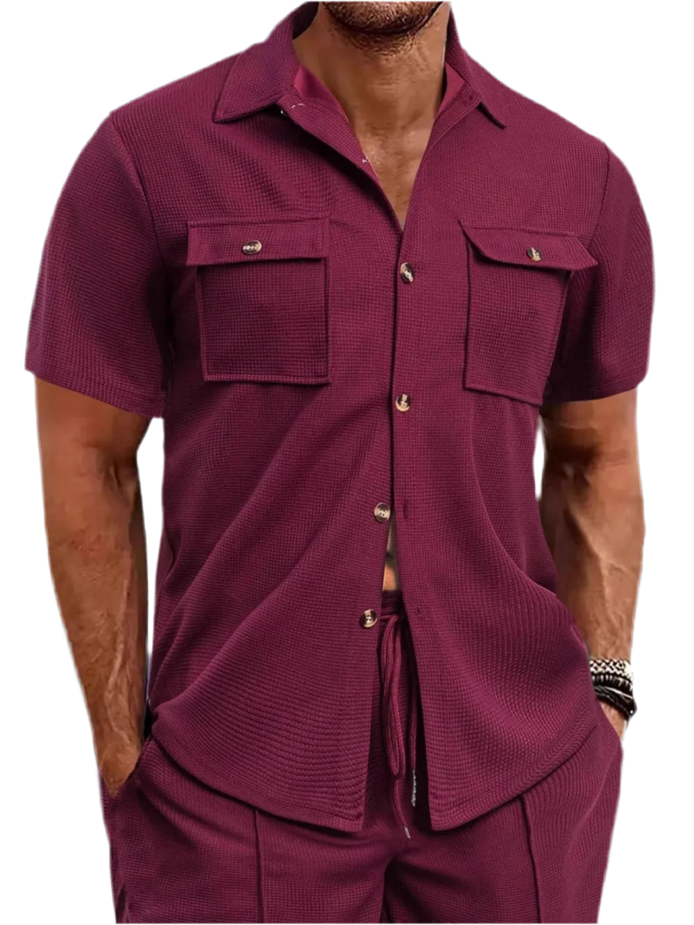 Button Down Short Sleeve Shirt
