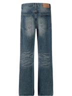 Vintage Wash Loose Fit Jeans
