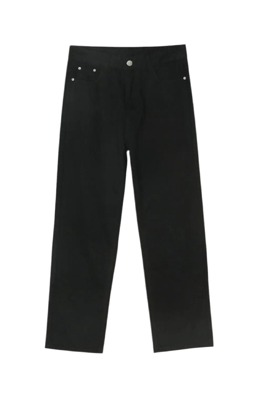 Straight Leg Jeans with Pockets