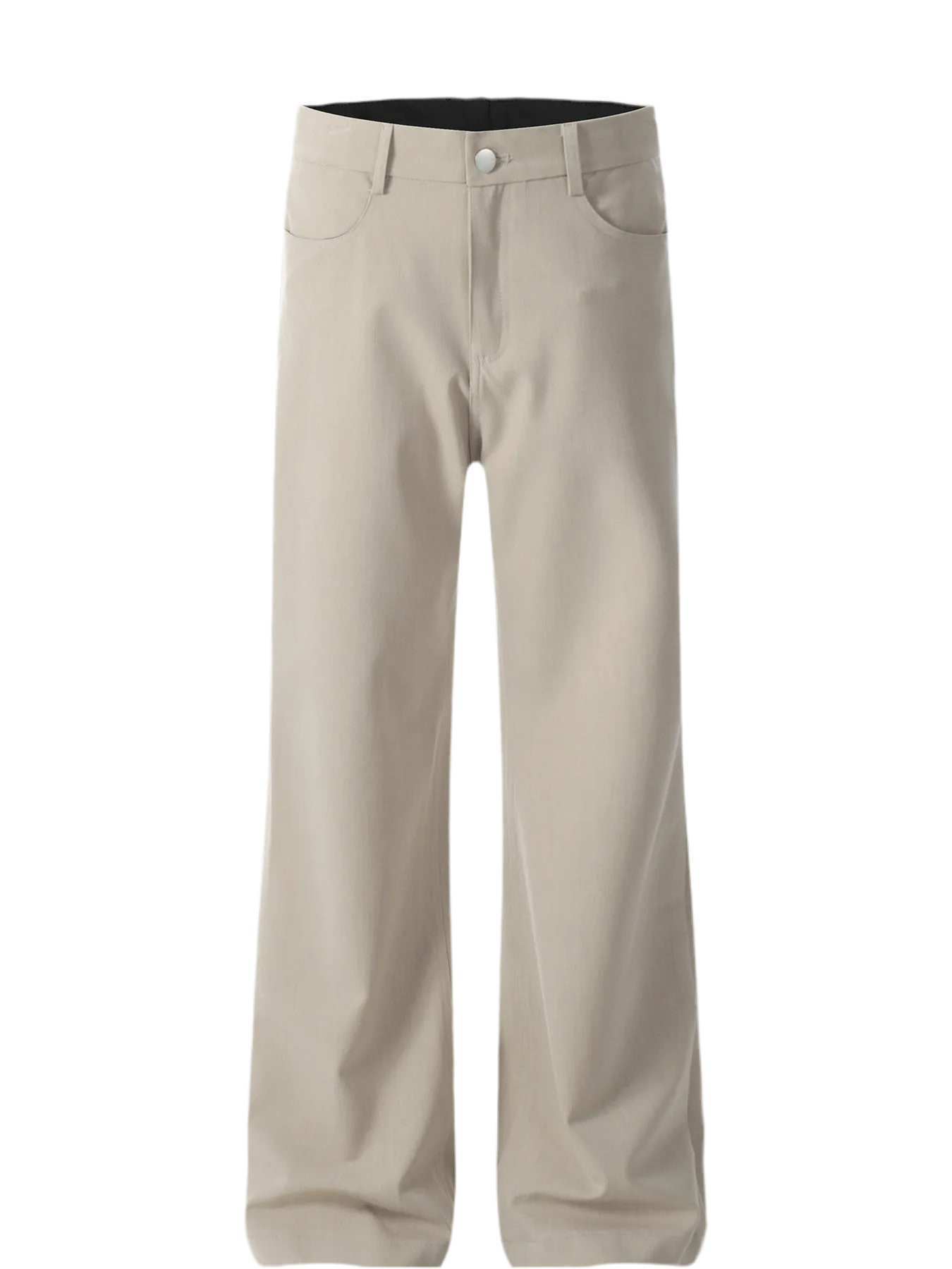 High Waist Slim Bootcut Pants