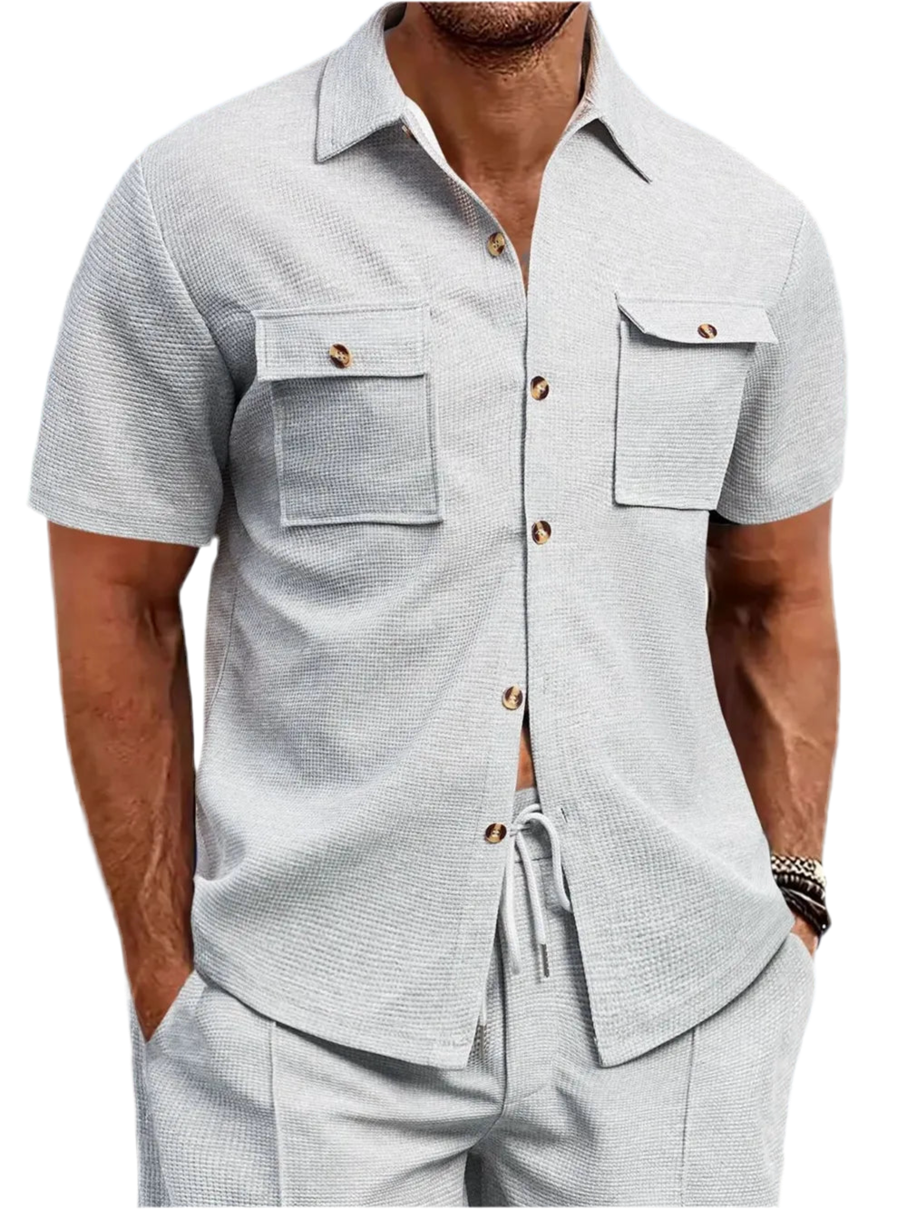 Button Down Short Sleeve Shirt
