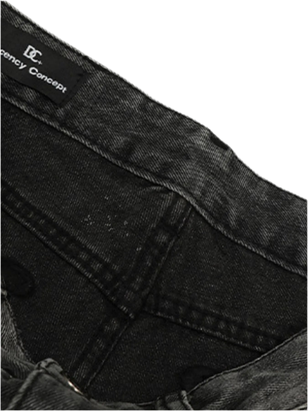 Vintage Washed Straight Leg Jeans