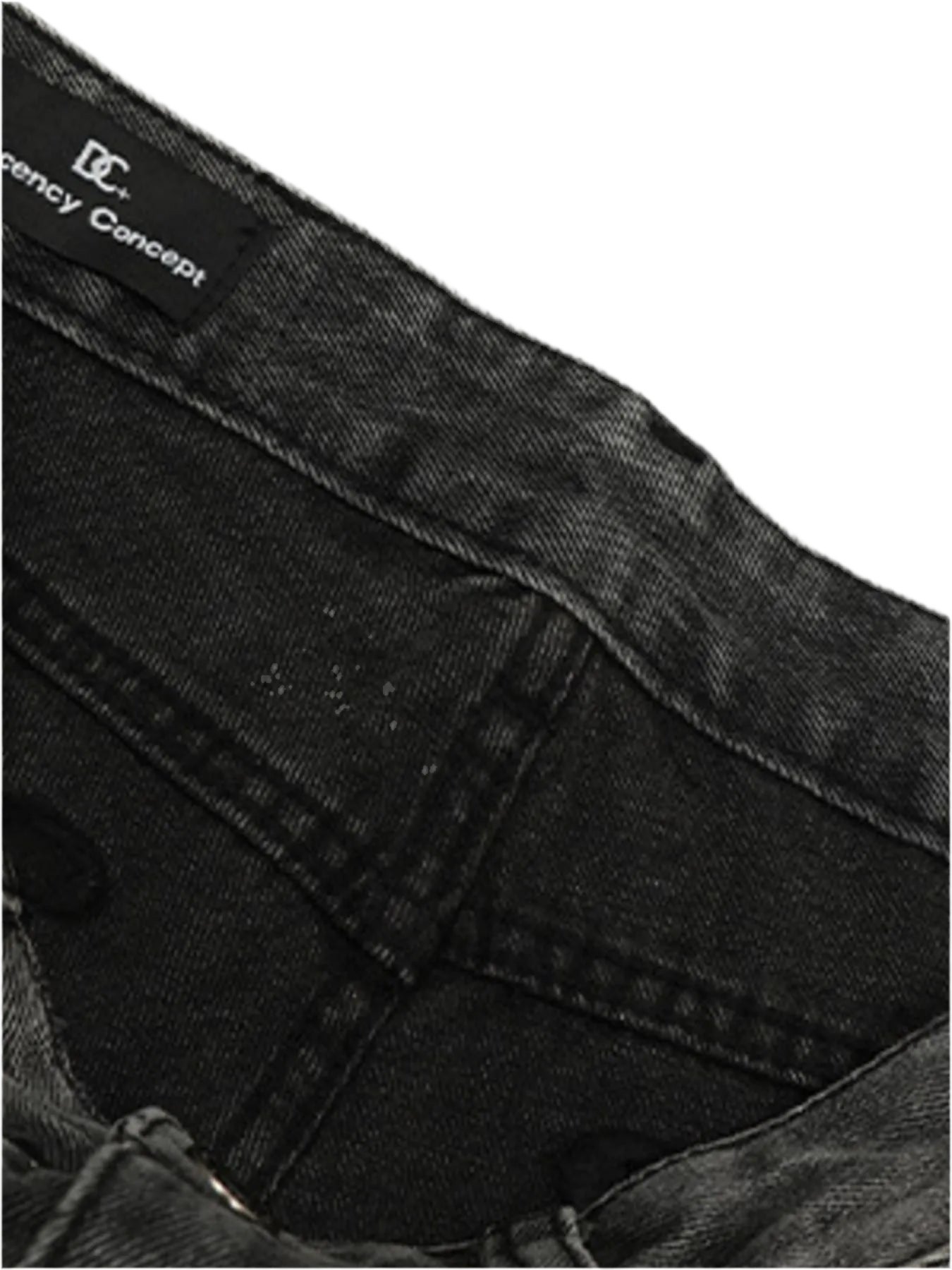 Vintage Washed Straight Leg Jeans