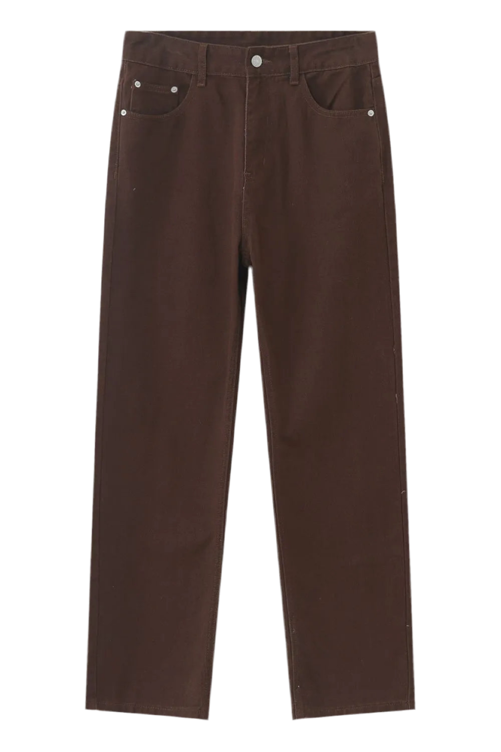 Straight Leg Jeans with Pockets