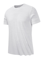 Round Neck Short Sleeve Active T-Shirt