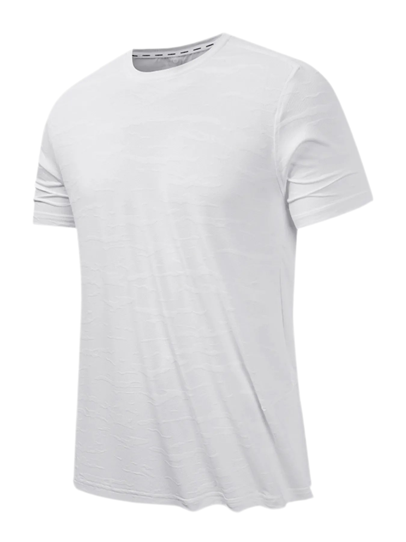 Round Neck Short Sleeve Active T-Shirt
