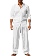 Button Up Shirt & Pants Set