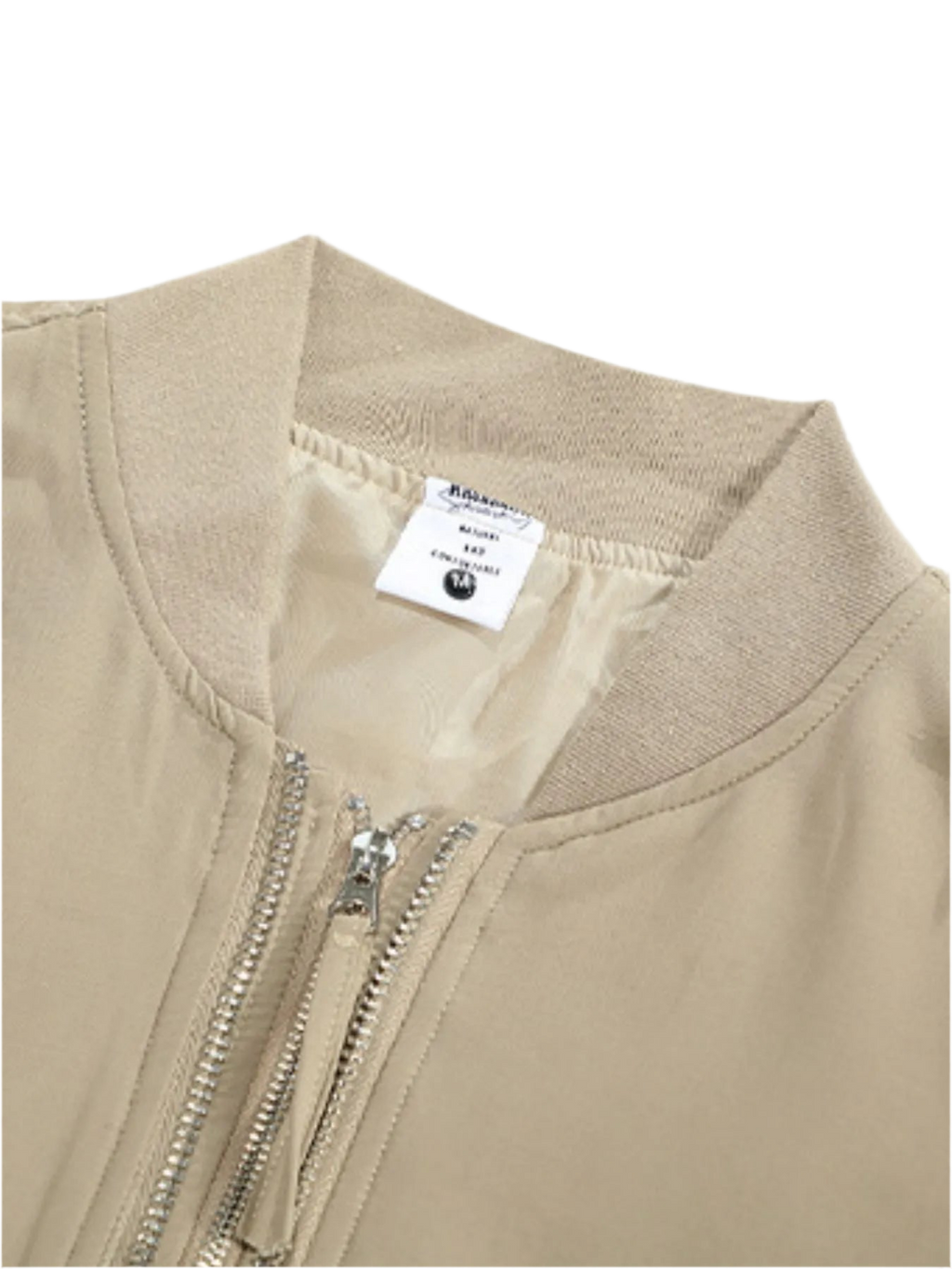 Khaki Zip Up Jacket