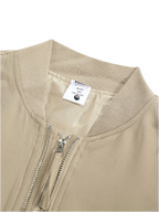 Khaki Zip Up Jacket