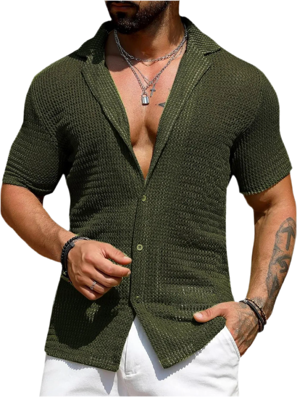 Button Down Short Sleeve Shirt