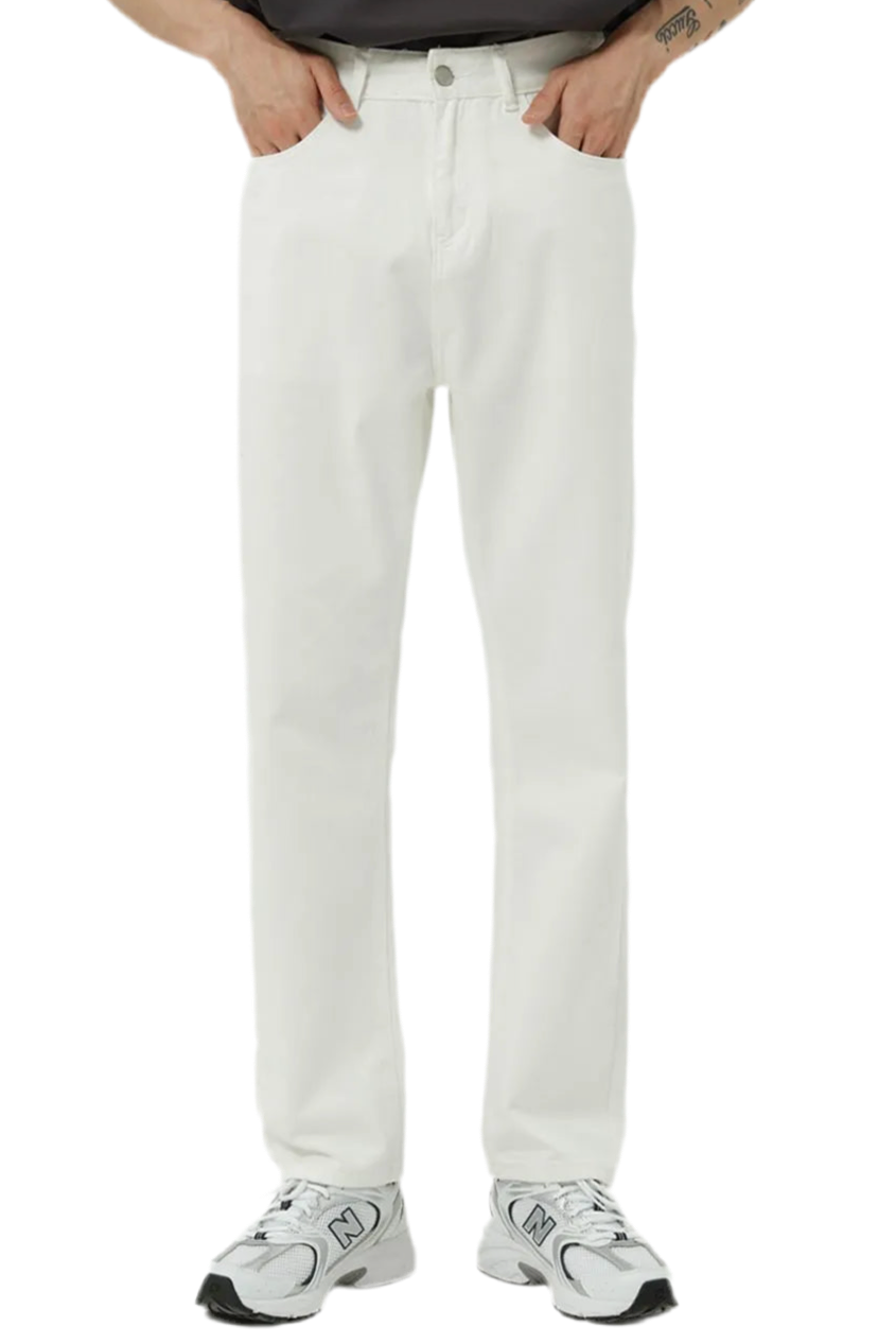 Straight Leg Jeans with Pockets