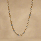 Gold & Silver Two Toned Chain Necklace or Bracelet
