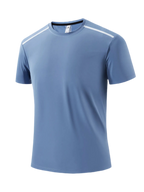 Round Neck Short Sleeve Active T-Shirt