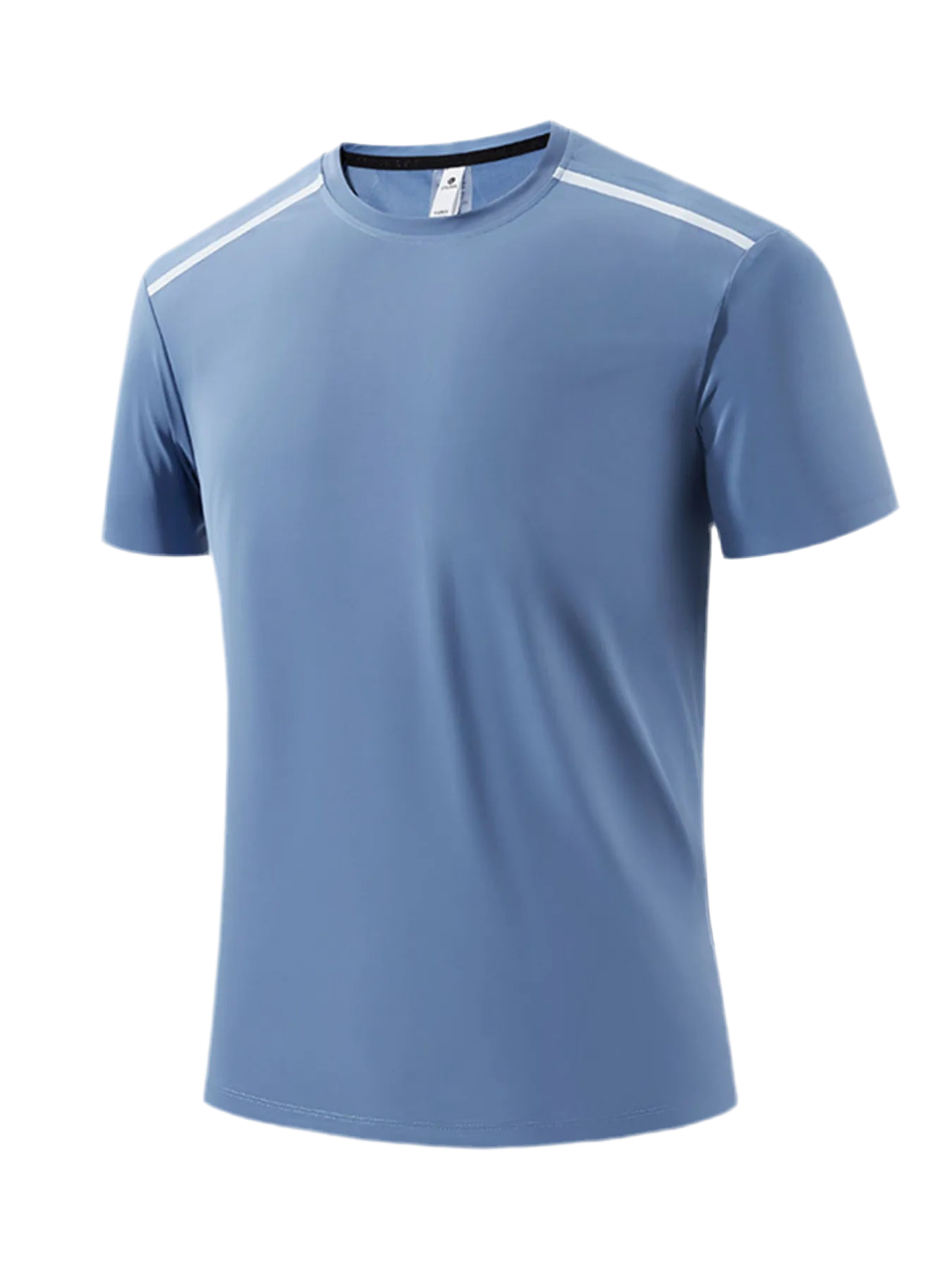Round Neck Short Sleeve Active T-Shirt