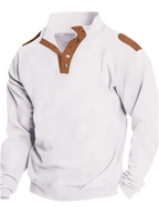 Quarter Snap Long Sleeve Top