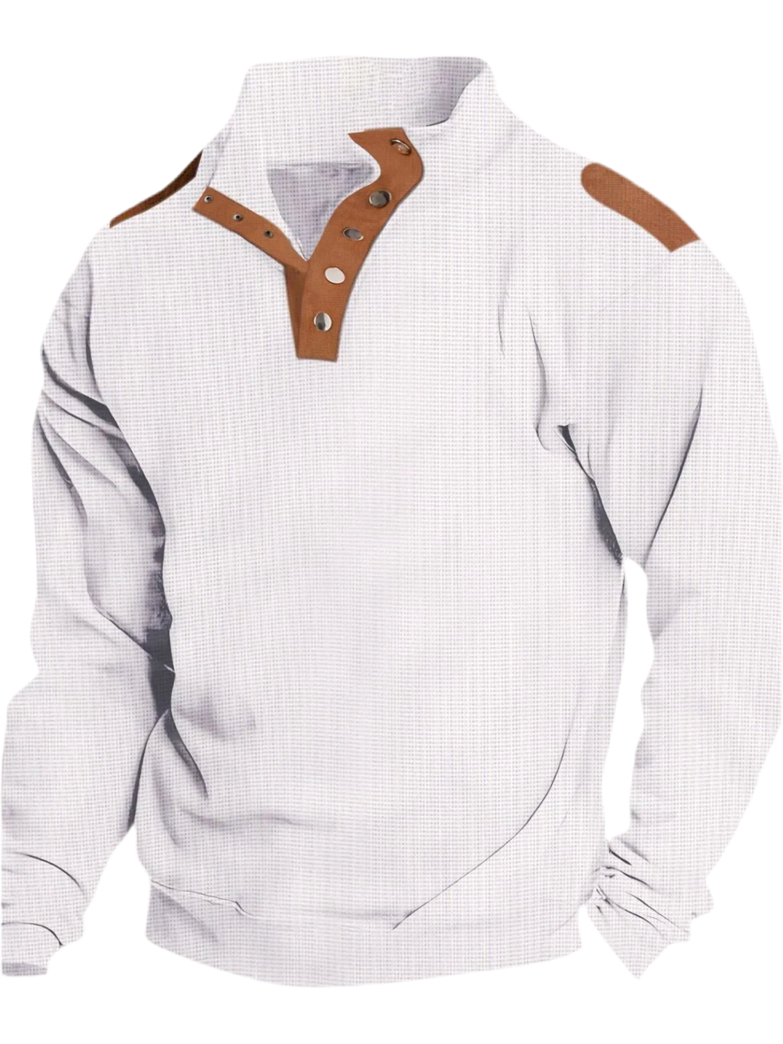 Quarter Snap Long Sleeve Top