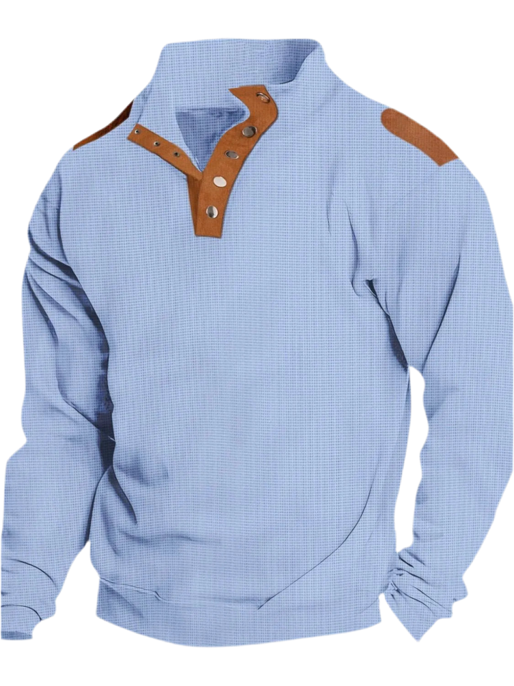 Quarter Snap Long Sleeve Top