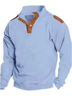 Quarter Snap Long Sleeve Top