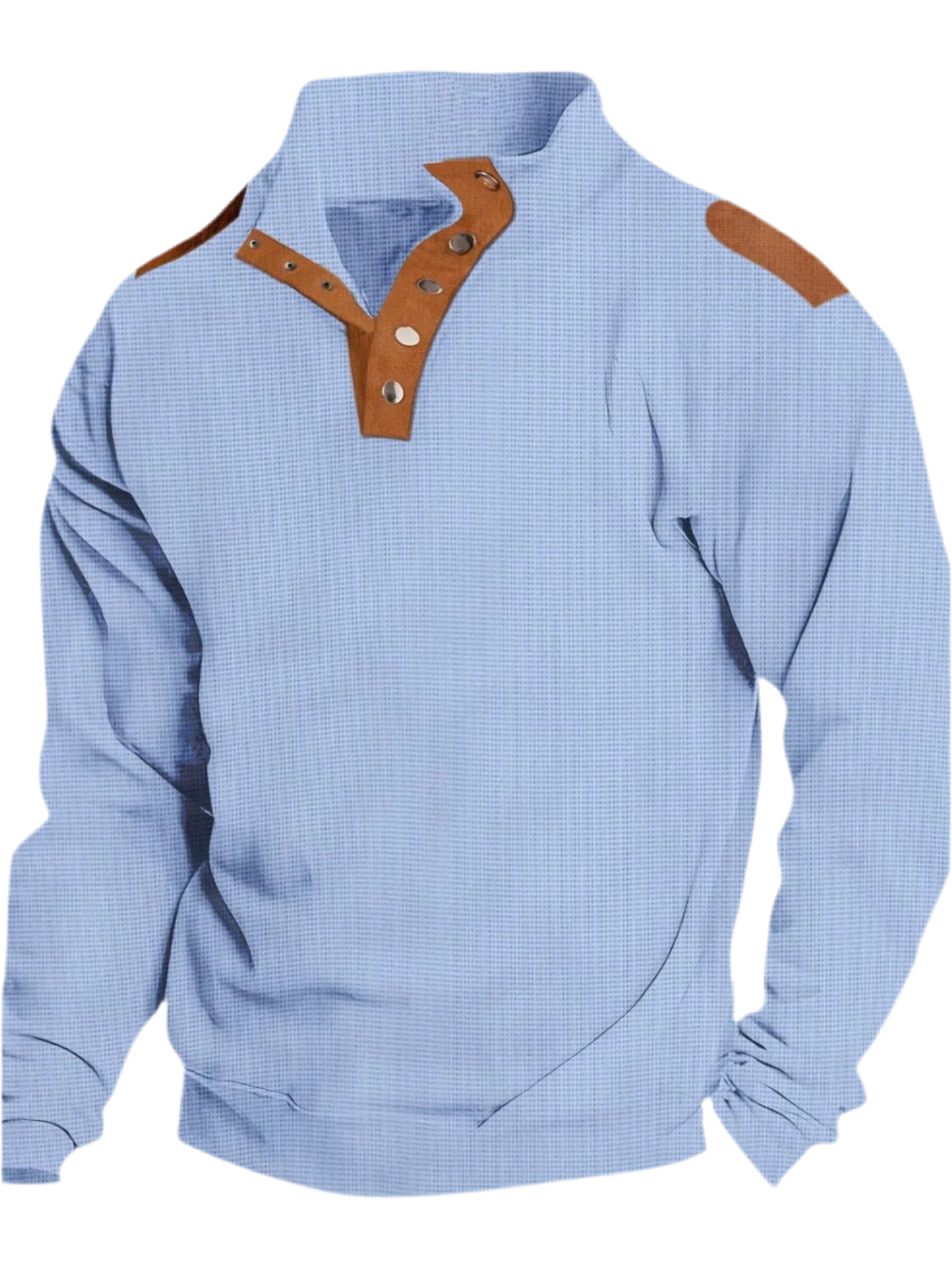 Quarter Snap Long Sleeve Top