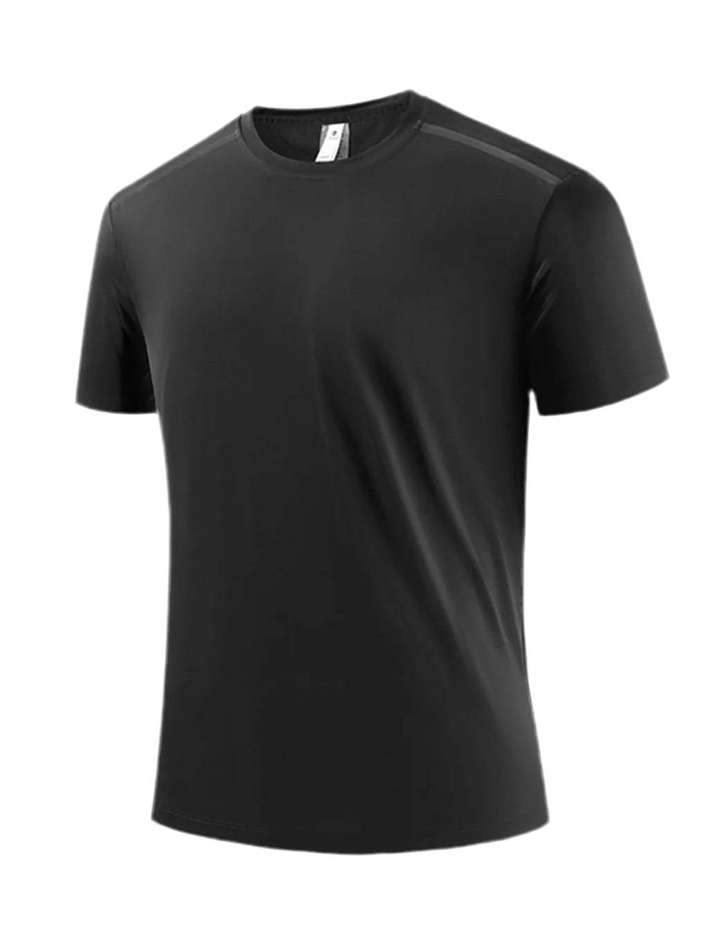 Round Neck Short Sleeve Active T-Shirt