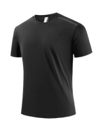 Round Neck Short Sleeve Active T-Shirt