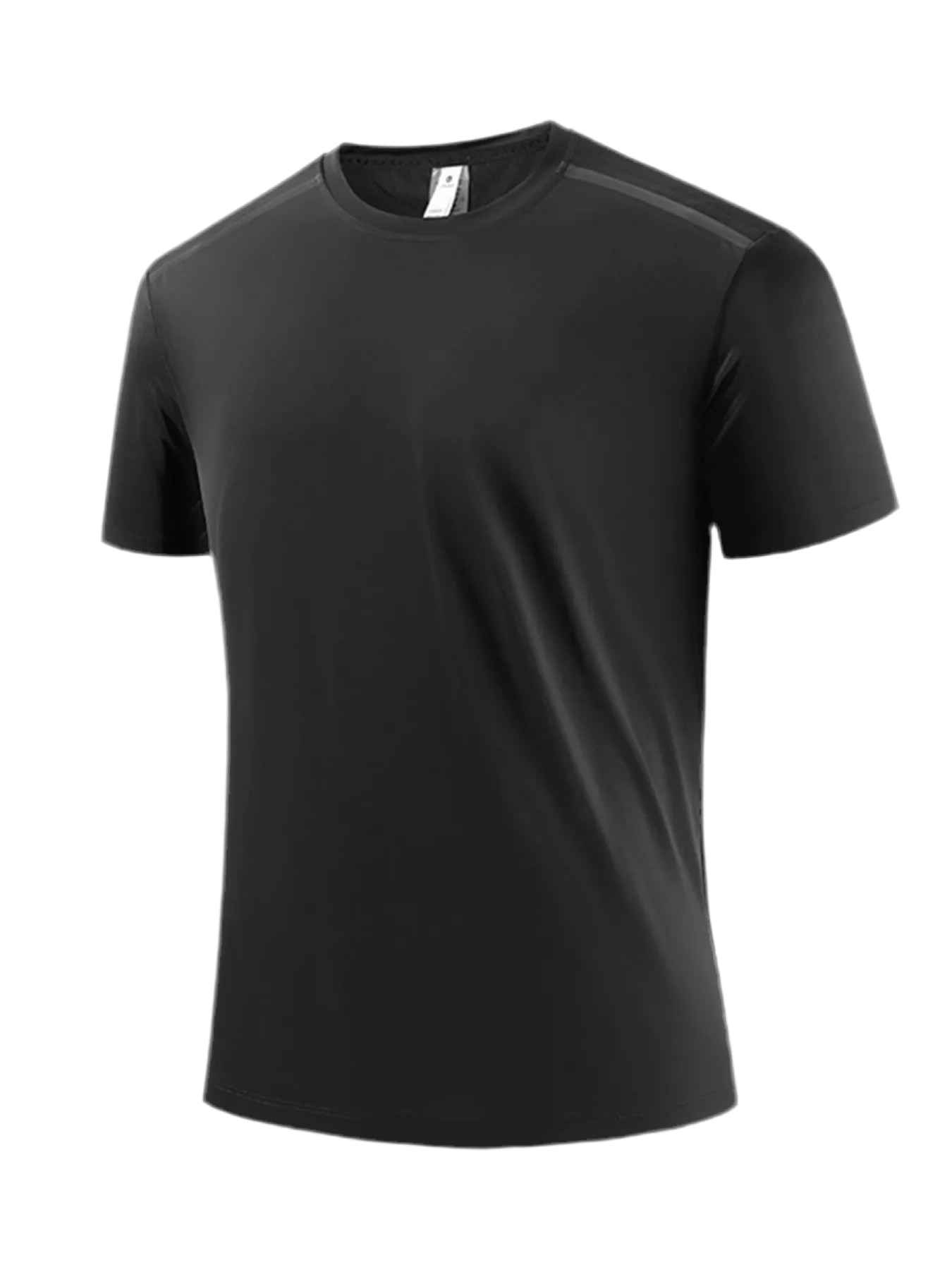 Round Neck Short Sleeve Active T-Shirt
