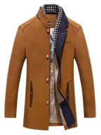 Quilted Inner Long Sleeve Coat