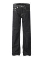 Wash Straight Leg Jeans