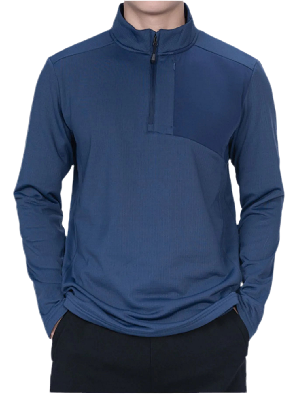 Quarter Zip Long Sleeve Top