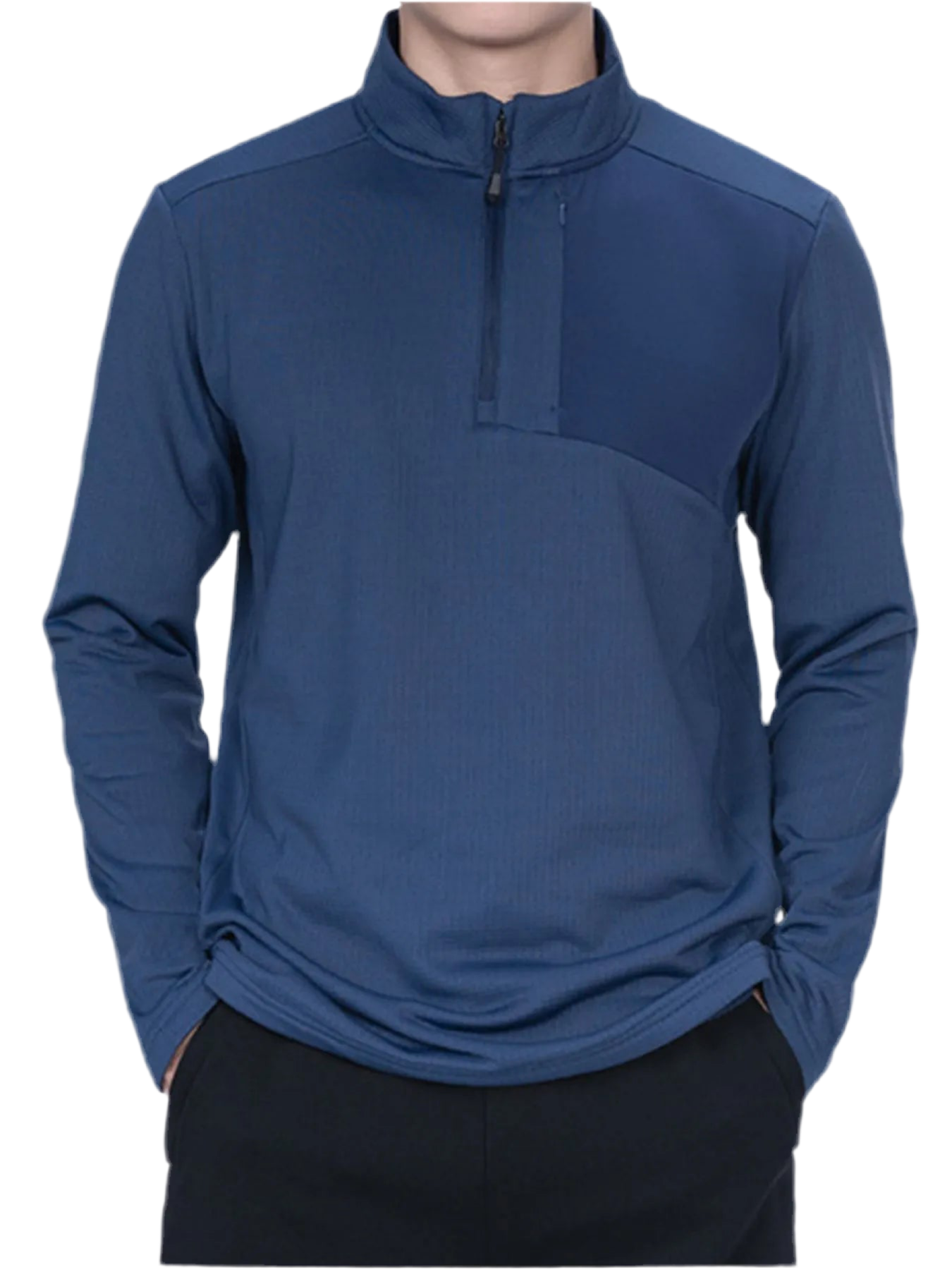 Quarter Zip Long Sleeve Top